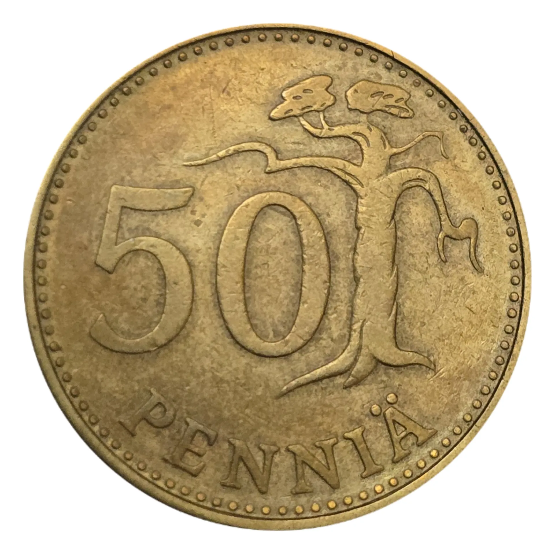 سکه فنلاند 50 پنیا فنلاند